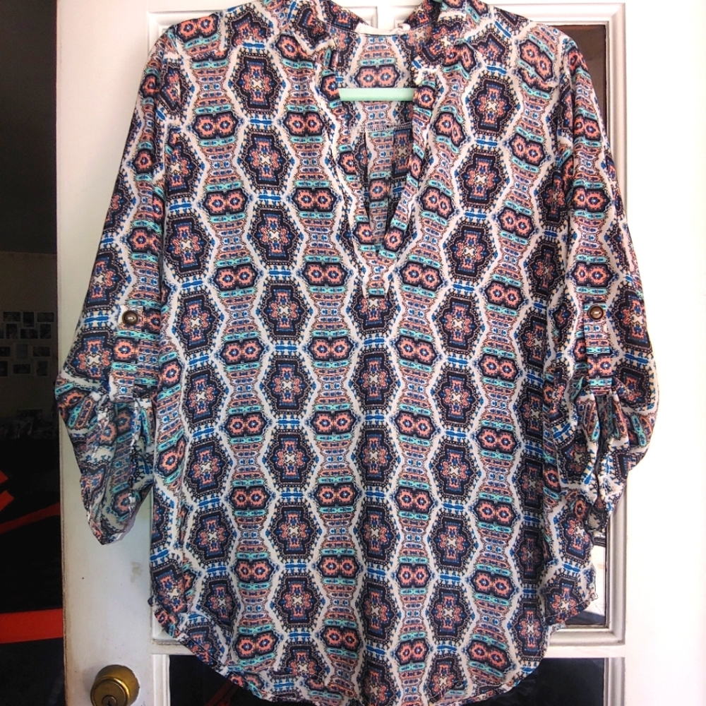 Lush Women's Blouse sz XL